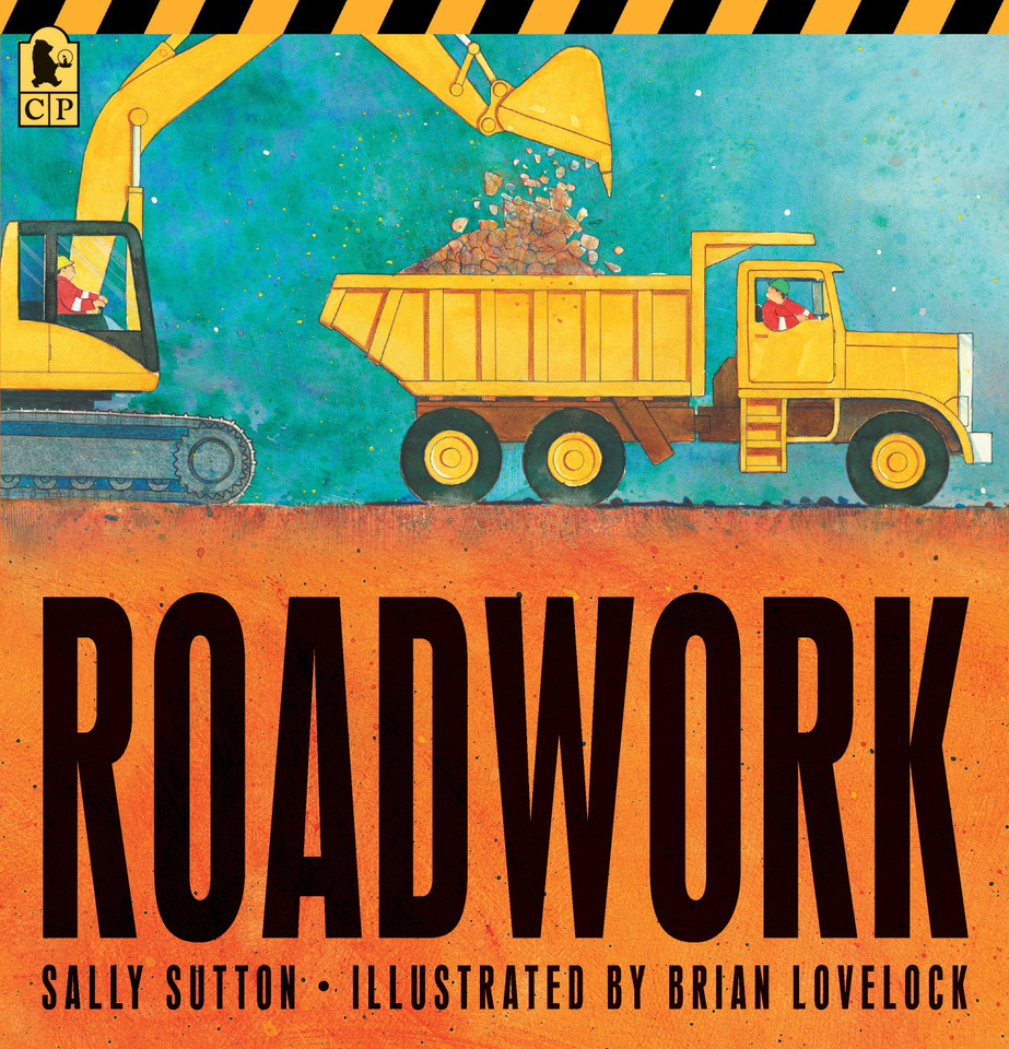 Roadwork: (A Rhyming Construction Book with Trucks, Machines, and Noisy Vehicles for Babies, Toddlers, Preschoolers, and Kids Ages 2-5) (Construction Crew) book cover by Sally Sutton