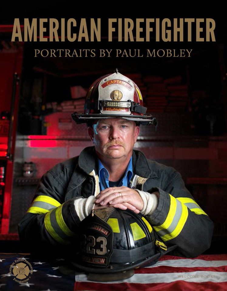 American Firefighter book cover by Paul Mobley