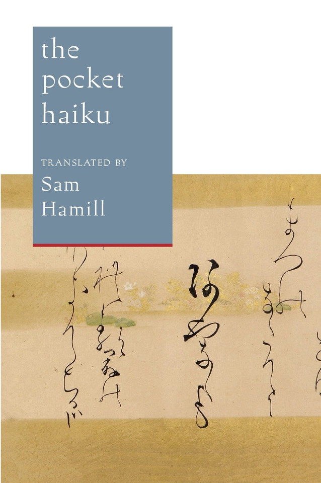 The Pocket Haiku book cover by Basho, Buson, Issa