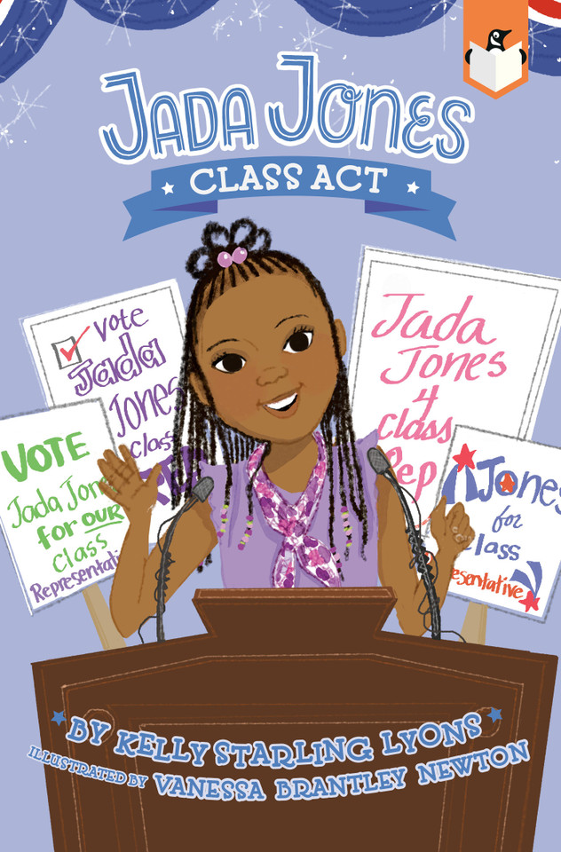 Class Act #2 (Jada Jones) book cover by Kelly Starling Lyons