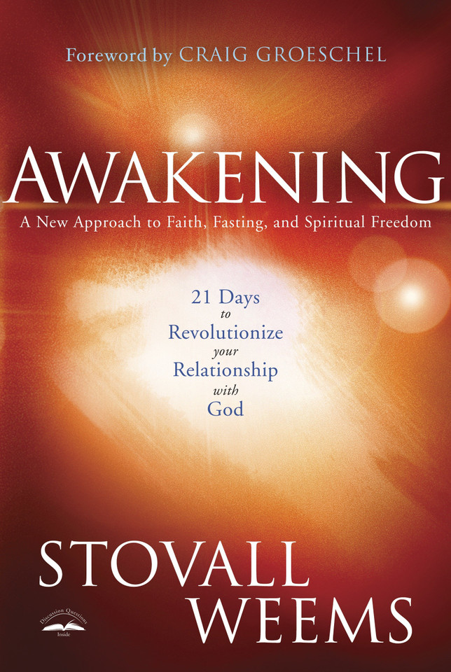 Awakening: A New Approach to Faith, Fasting, and Spiritual Freedom book cover by Stovall Weems