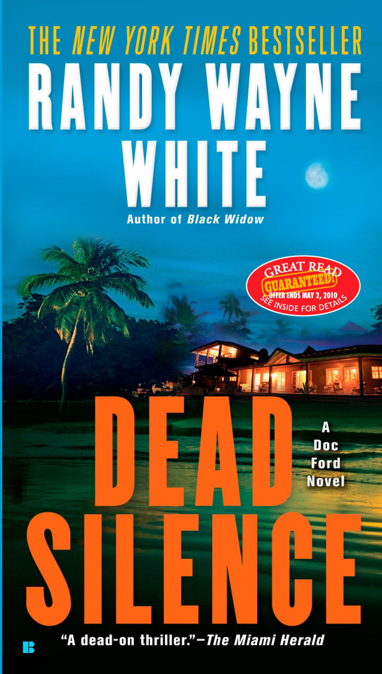 Dead Silence (A Doc Ford Novel) book cover by Randy Wayne White