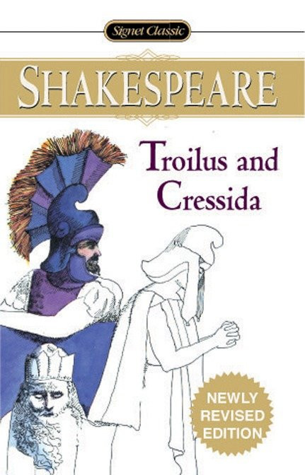 Troilus and Cressida book cover by William Shakespeare