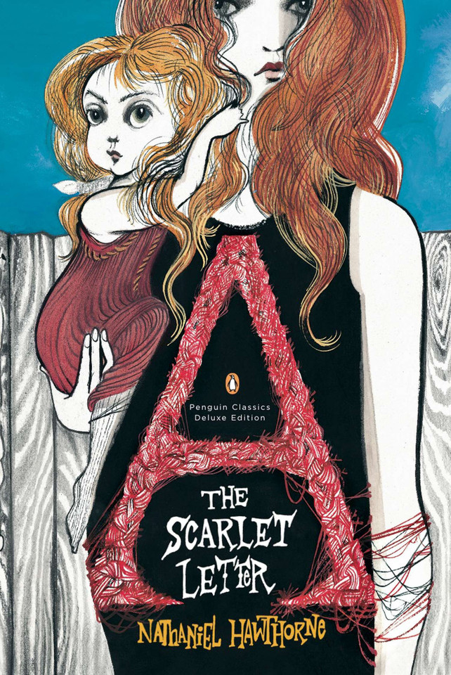 The Scarlet Letter: (Penguin Classics Deluxe Edition) (Penguin Classics Deluxe Edition) book cover by Nathaniel Hawthorne