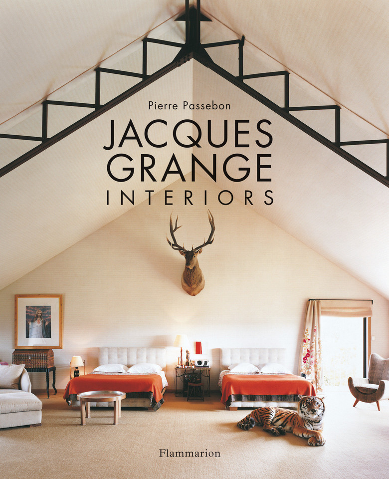 Jacques Grange: Interiors book cover by Pierre Passebon
