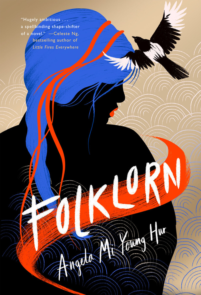 Folklorn book cover by Angela Mi Young Hur