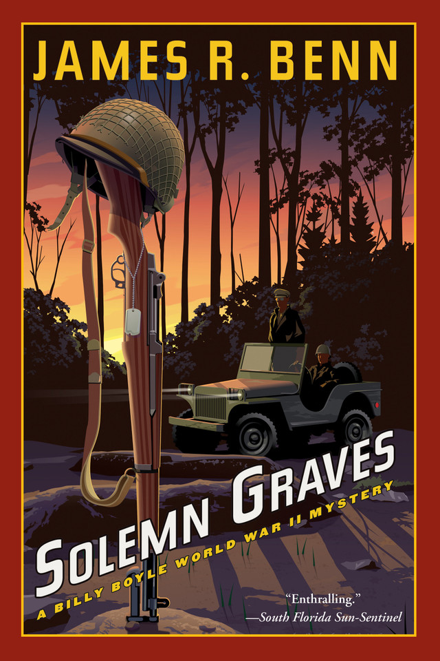 Solemn Graves (A Billy Boyle WWII Mystery) book cover by James R. Benn
