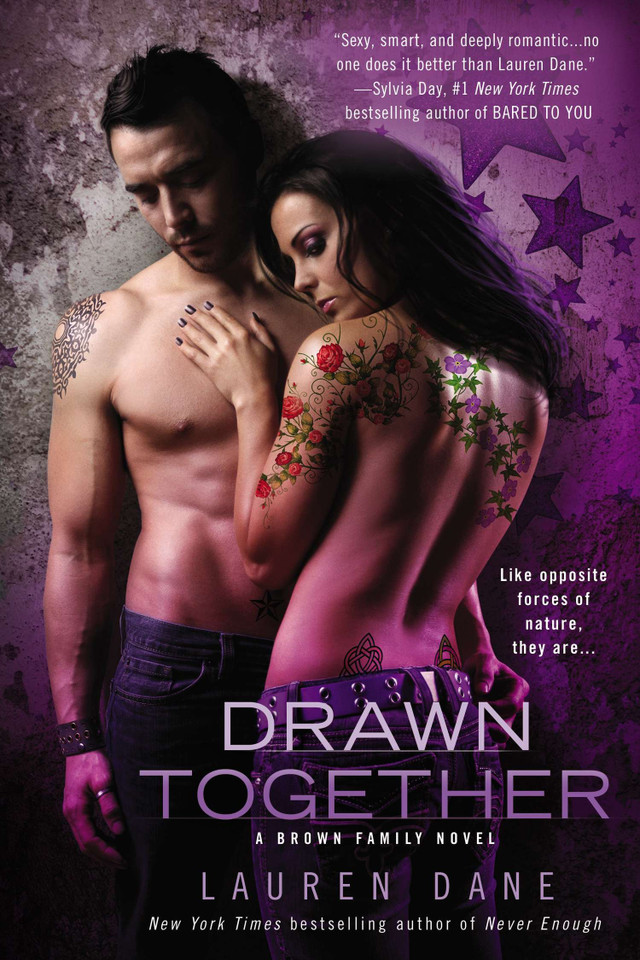 Drawn Together (A Brown Family Novel) book cover by Lauren Dane