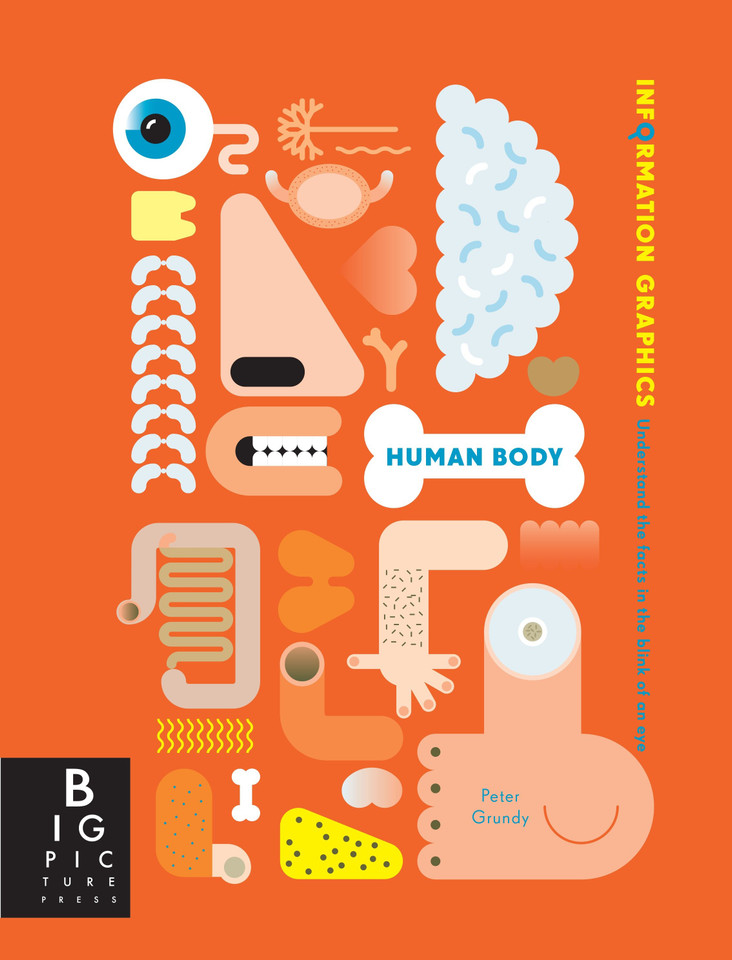 Information Graphics: Human Body book cover by Simon Rogers