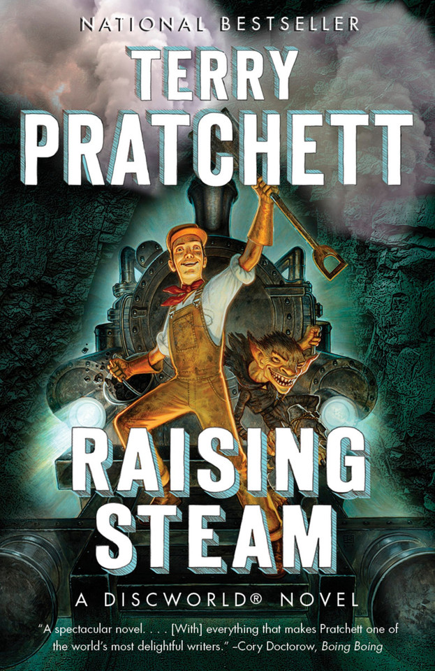 Raising Steam: A Discworld Novel book cover by Terry Pratchett