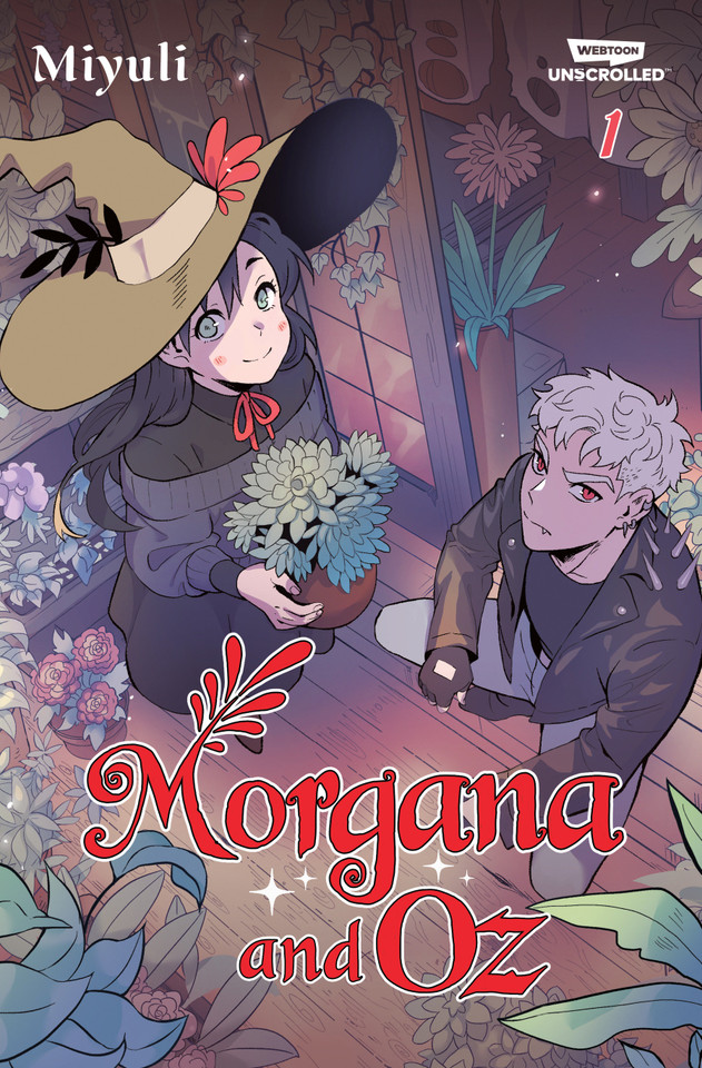 Morgana and Oz, Vol. 1: A Webtoon Unscrolled Graphic Novel book cover by Miyuli