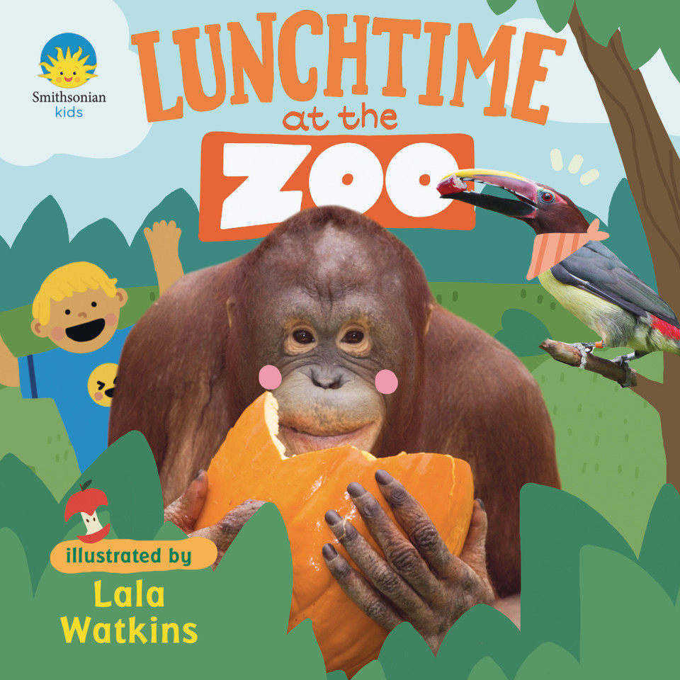 Lunchtime at the Zoo (At the Zoo) book cover by Smithsonian Institute