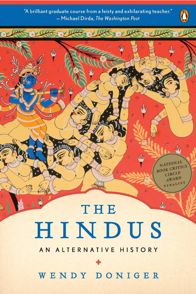 The Hindus: An Alternative History book cover by Wendy Doniger