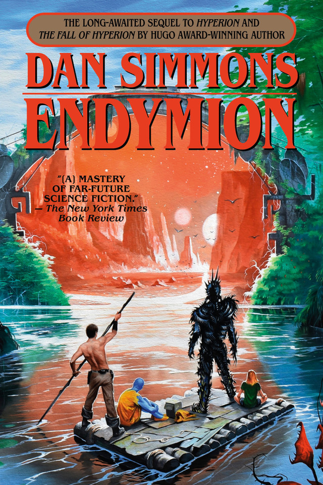 Endymion (Hyperion Cantos) book cover by Dan Simmons