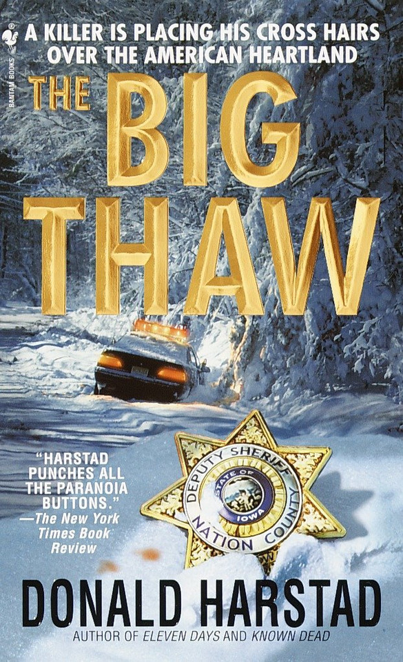 The Big Thaw (Carl Houseman) book cover by Donald Harstad