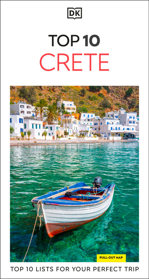 DK Top 10 Crete: Top 10 lists for your perfect trip, plus an all-weather folded map (Pocket Travel Guide) book cover by DK Travel