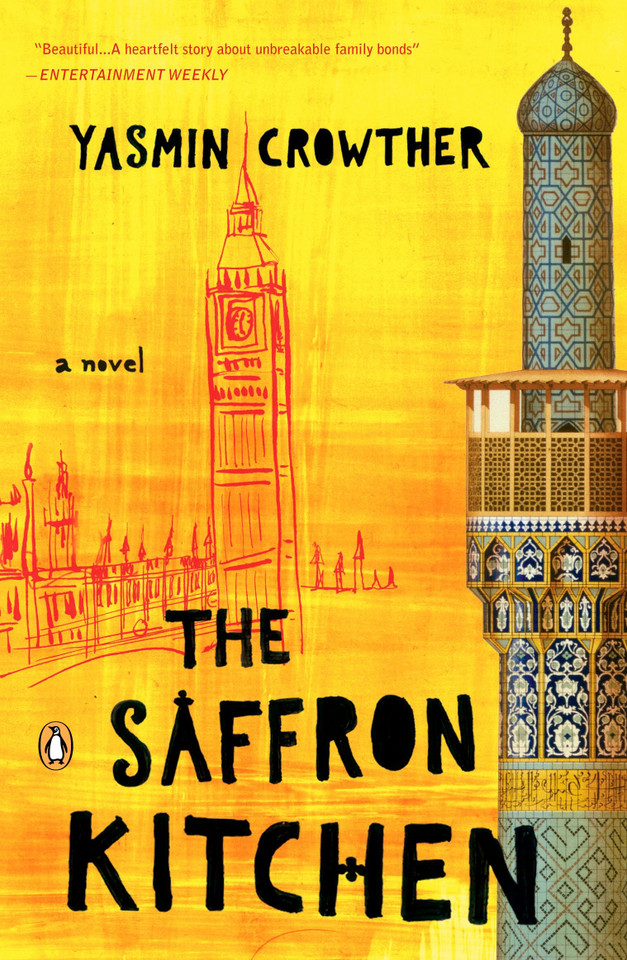 The Saffron Kitchen book cover by Yasmin Crowther