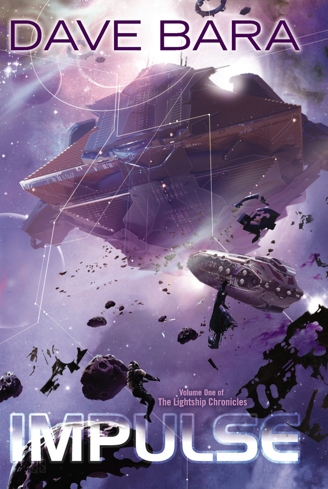 Impulse (Lightship Chronicles) book cover by Dave Bara