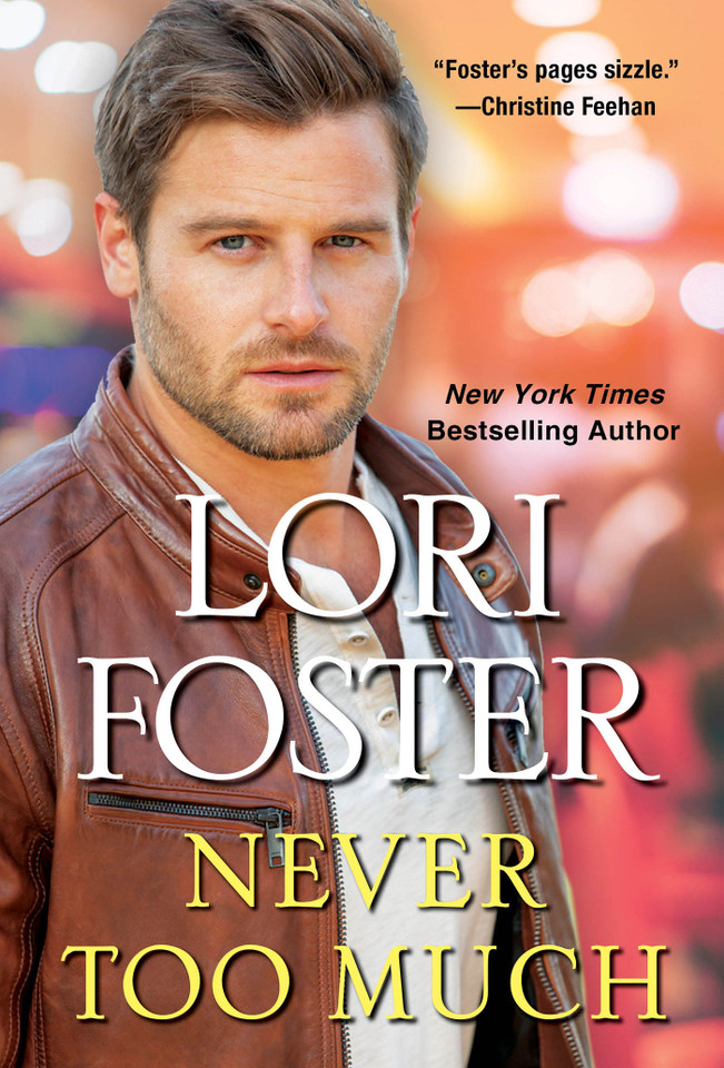Never Too Much (Brava Brothers) book cover by Lori Foster