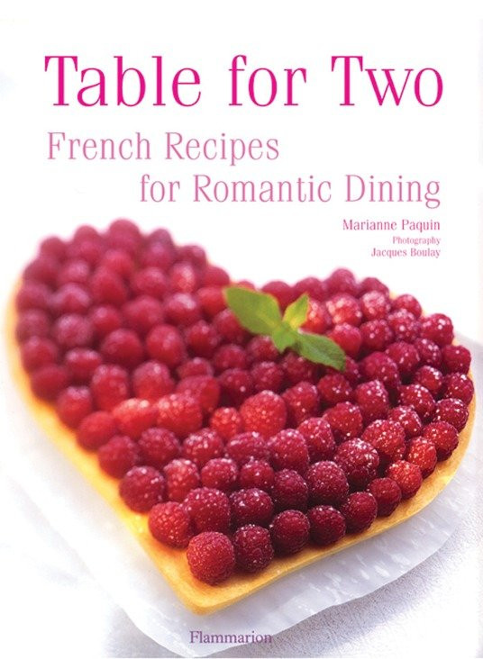 Table for Two: French Recipes for Romantic Dining book cover by Marianne Paquin