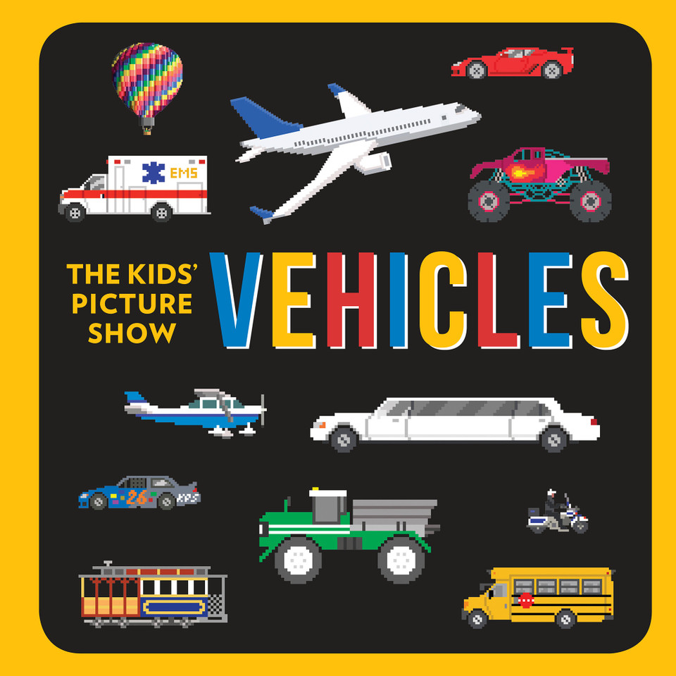 Vehicles (The Kids' Picture Show) book cover by Chieri DeGregorio, Steve DeGregorio