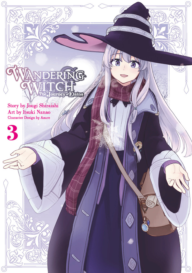 Wandering Witch 03 (Manga): The Journey of Elaina (Wandering Witch: The Journey of Elaina) book cover by Jougi Shiraishi, Itsuki Nanao