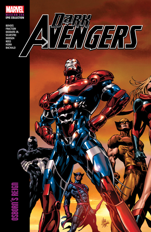 Dark Avengers Modern Era Epic Collection: Osborn's Reign book cover by Brian Michael Bendis, Matt Fraction