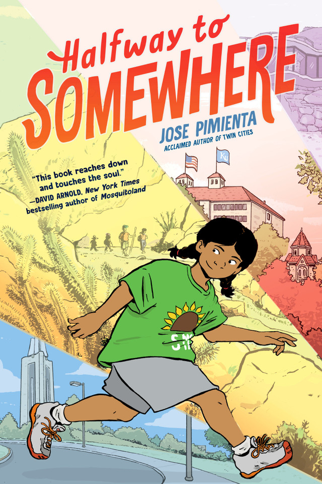 Halfway to Somewhere: (A Graphic Novel) book cover by Jose Pimienta