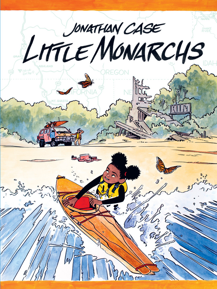 Little Monarchs book cover by Jonathan Case