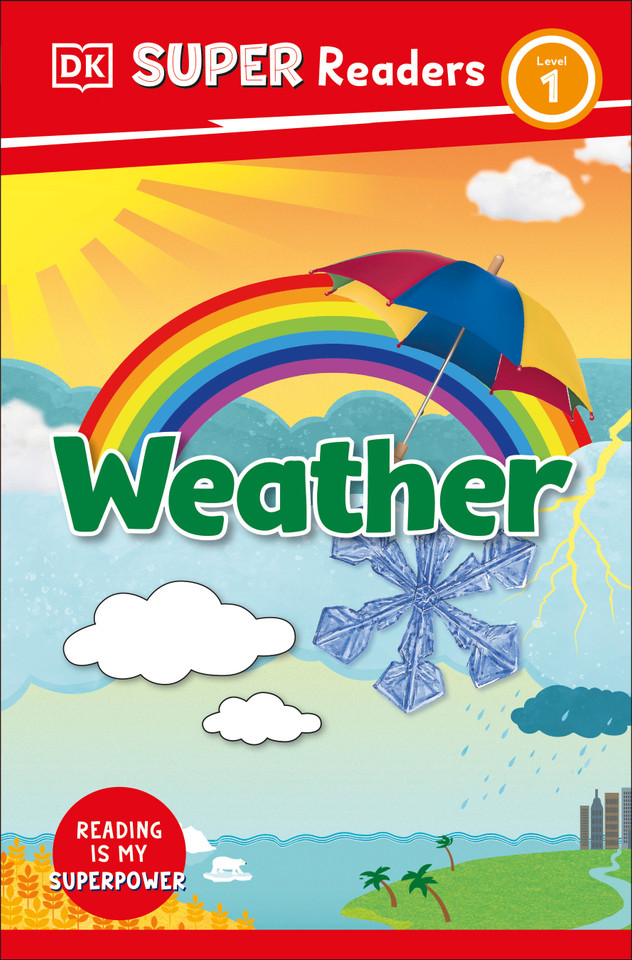 DK Super Readers Level 1 Weather (DK Super Readers) book cover by DK