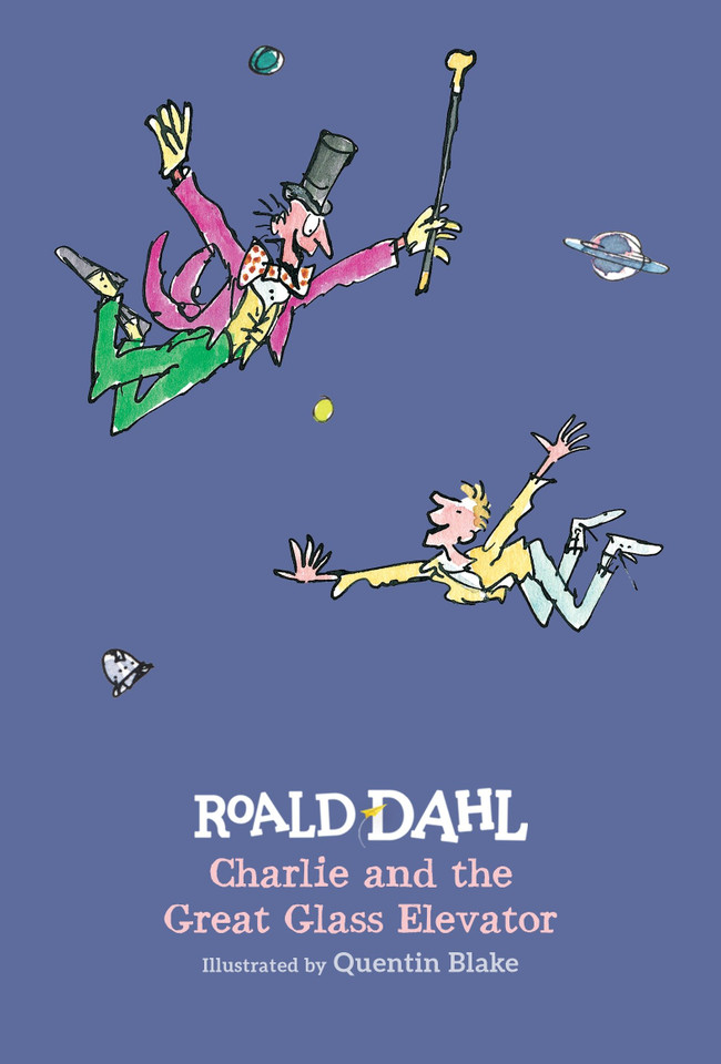 Charlie and the Great Glass Elevator book cover by Roald Dahl