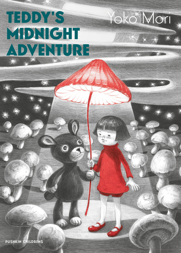 Teddy’s Midnight Adventure book cover by Yoko Mori