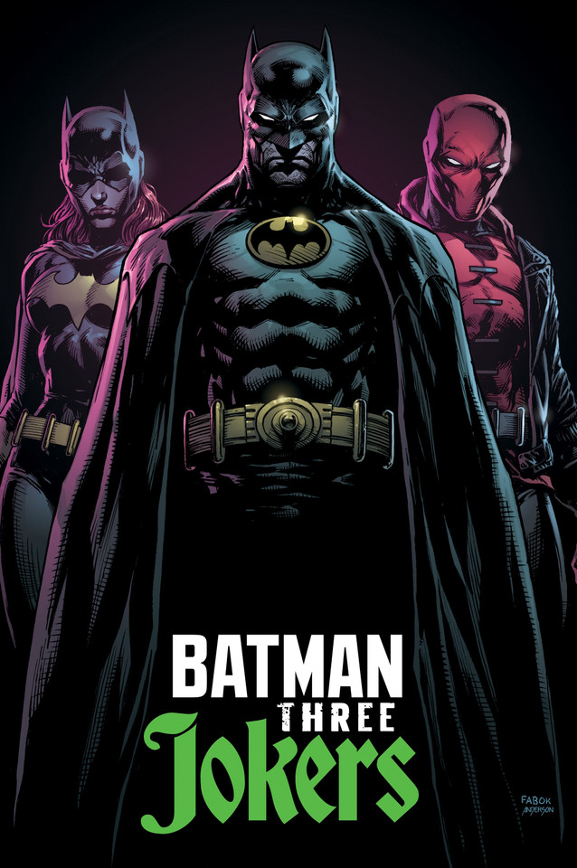 Absolute Batman: Three Jokers book cover by Geoff Johns