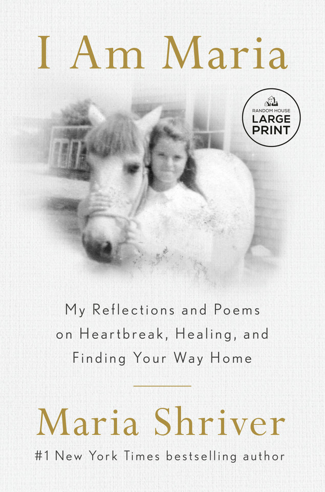 I Am Maria: My Reflections and Poems on Heartbreak, Healing, and Finding Your Way Home book cover by Maria Shriver