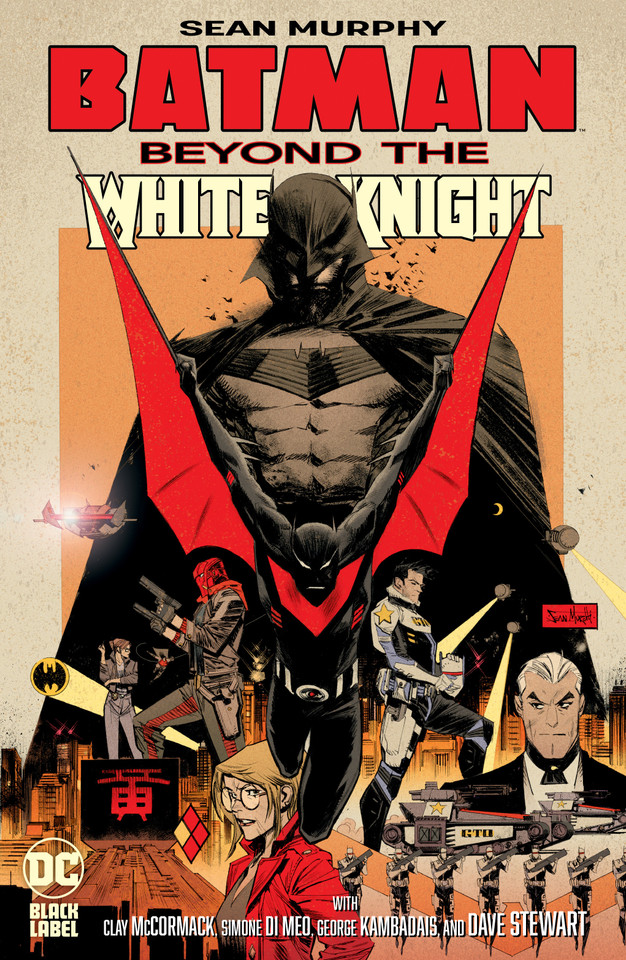 Batman: Beyond the White Knight book cover by Sean Murphy