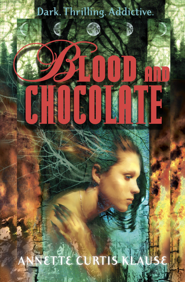 Blood and Chocolate book cover by Annette Curtis Klause