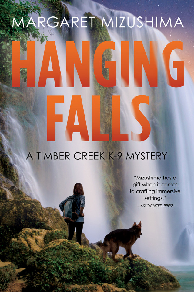 Hanging Falls: A Timber Creek K-9 Mystery (A Timber Creek K-9 Mystery) book cover by Margaret Mizushima