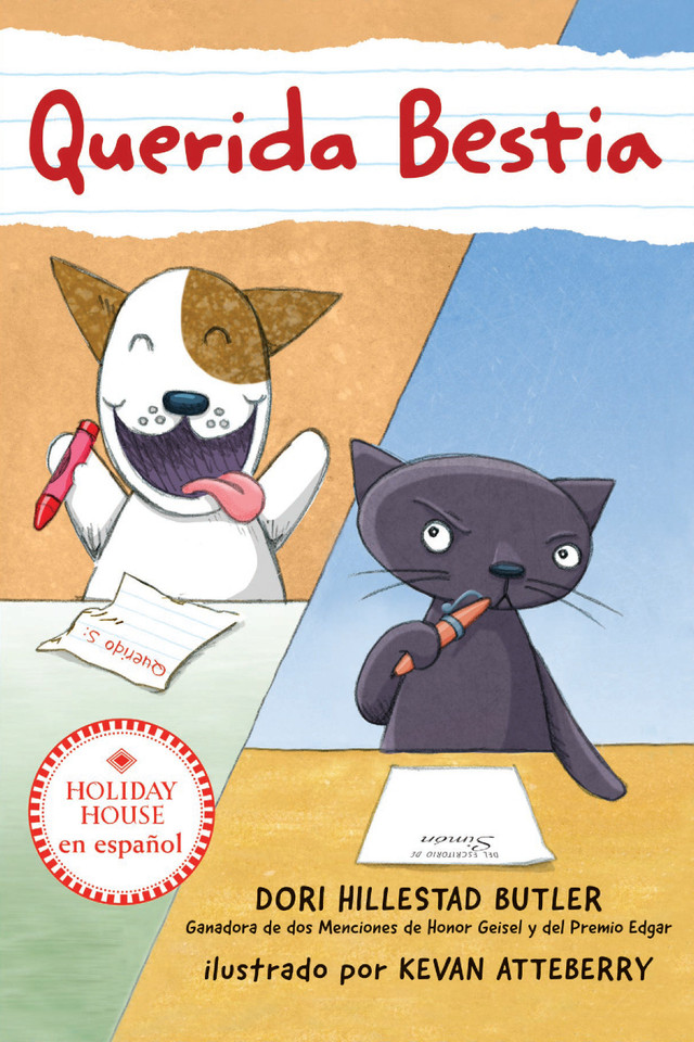 Querida bestia book cover by Dori Hillestad Butler