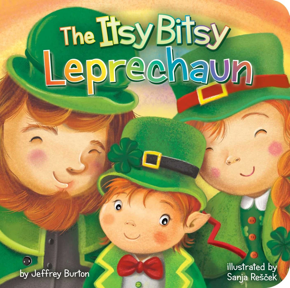 The Itsy Bitsy Leprechaun (Itsy Bitsy) book cover by Jeffrey Burton