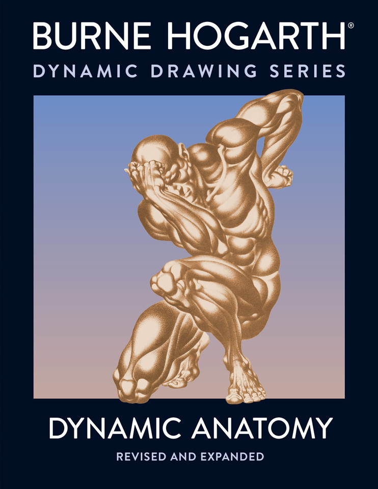 Dynamic Anatomy: Revised and Expanded Edition book cover by Burne Hogarth