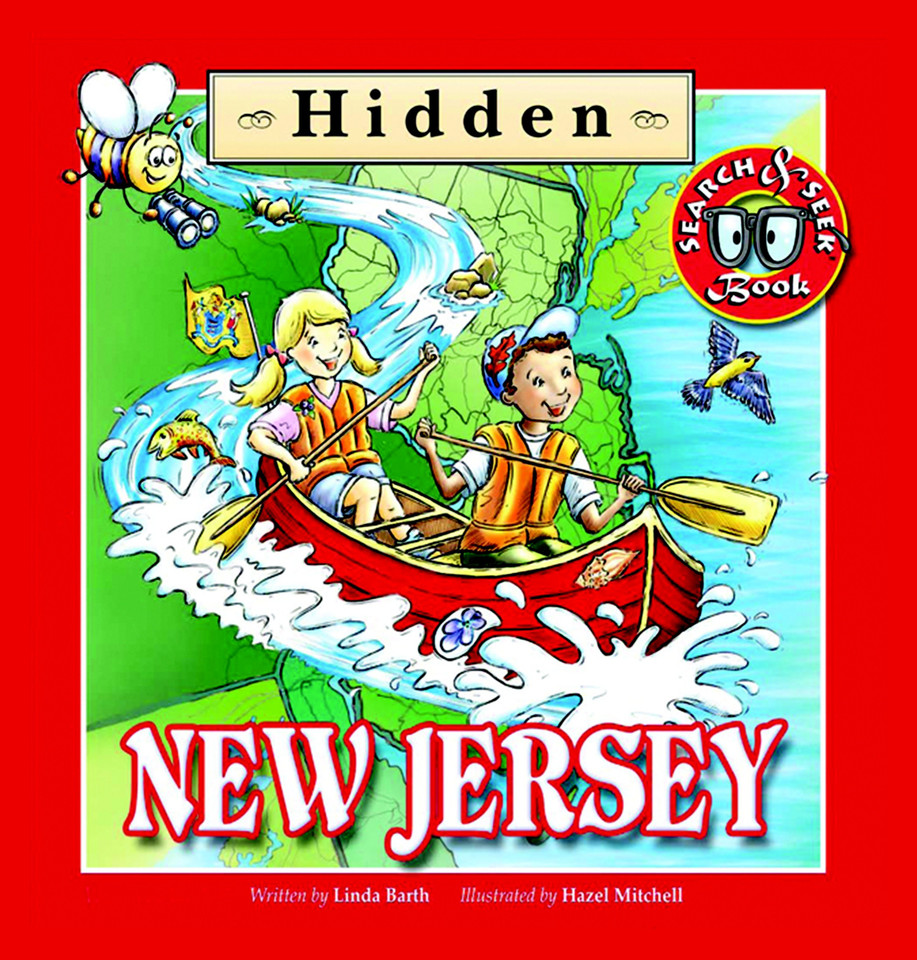 Hidden New Jersey book cover by Linda J. Barth