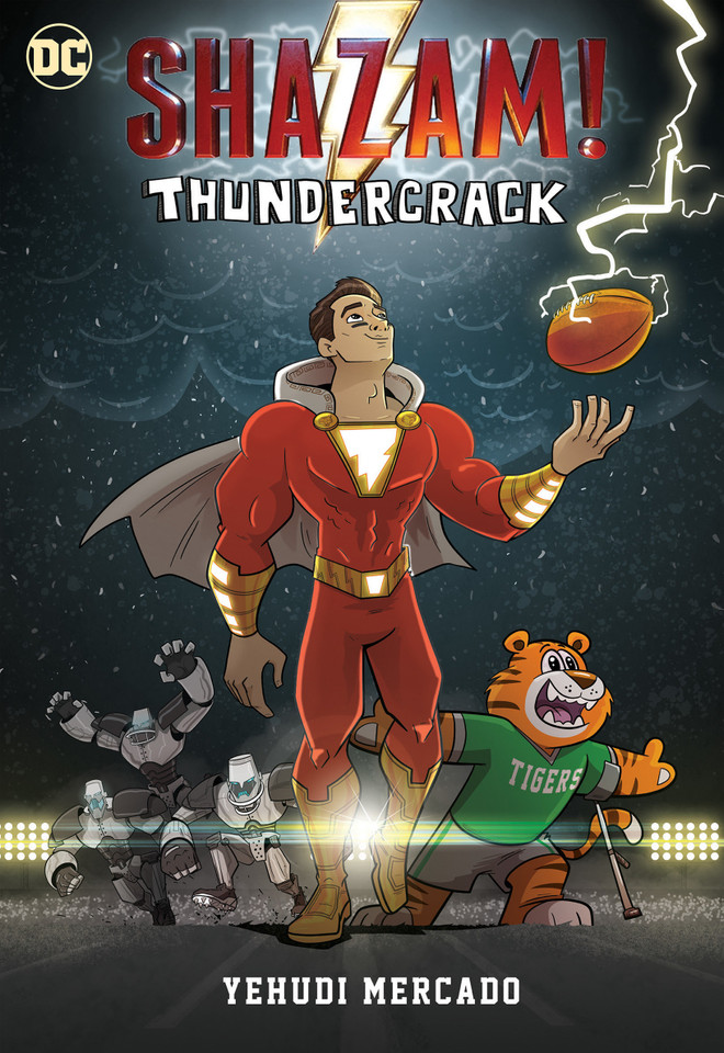 Shazam! Thundercrack book cover by Yehudi Mercado