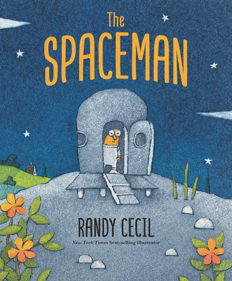 The Spaceman: (A Heartwarming Fantasy Adventure About an Alien Visitor for Kids Ages 4-8) (The Spaceman Adventures) book cover by Randy Cecil