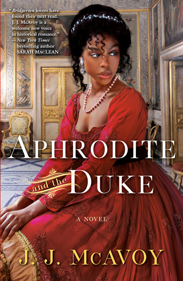 Aphrodite and the Duke: A Novel (The DuBells) book cover by J.J. McAvoy