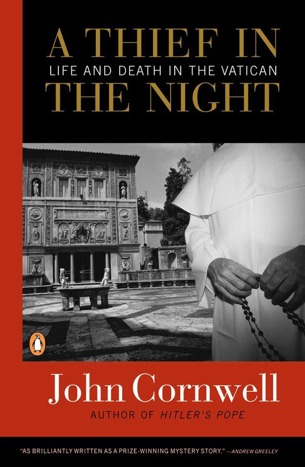 A Thief in the Night: Life and Death in the Vatican book cover by John Cornwell