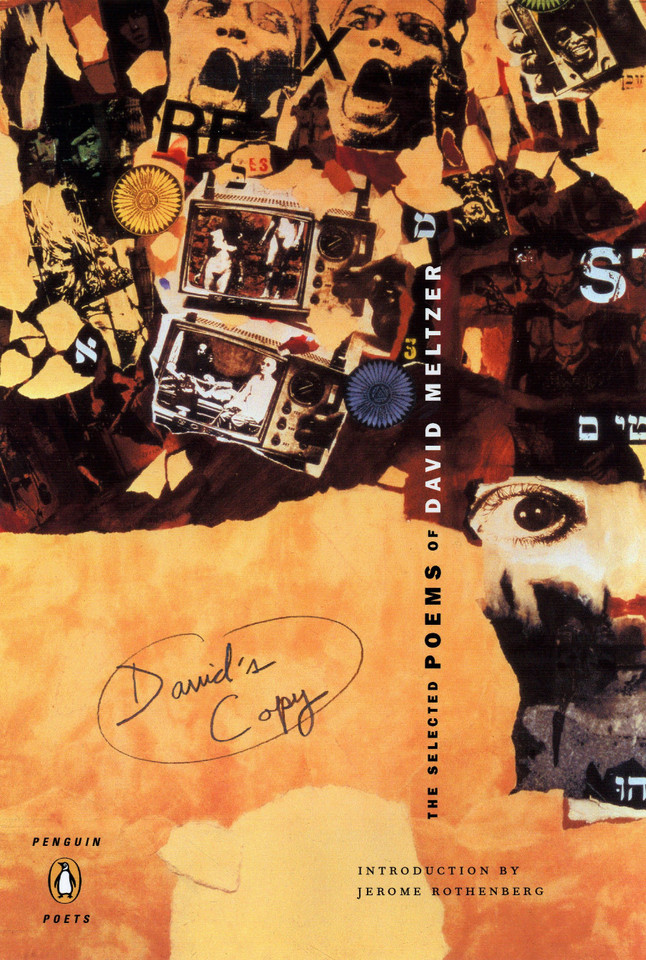 David's Copy: The Selected Poems of David Meltzer (Penguin Poets) book cover by David Meltzer