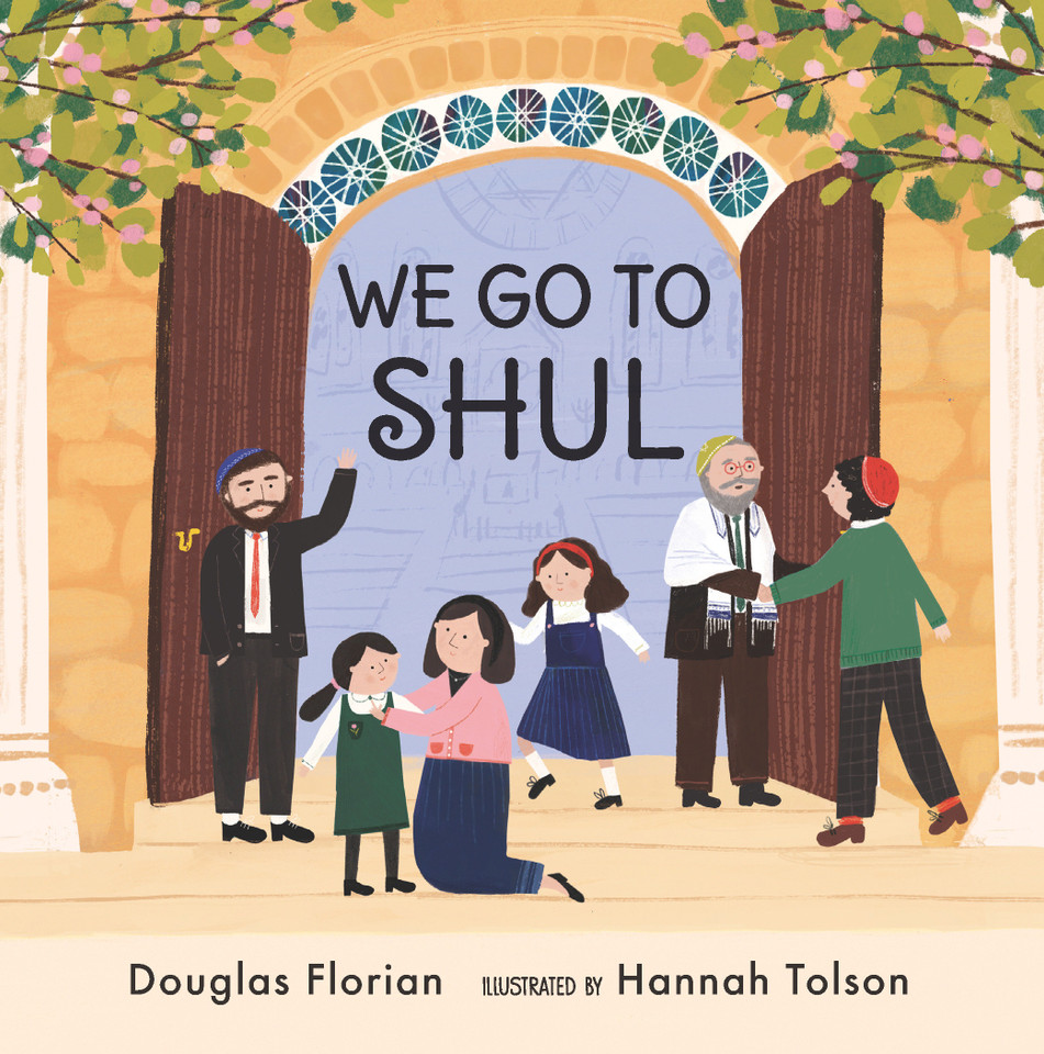 We Go to Shul book cover by Douglas Florian
