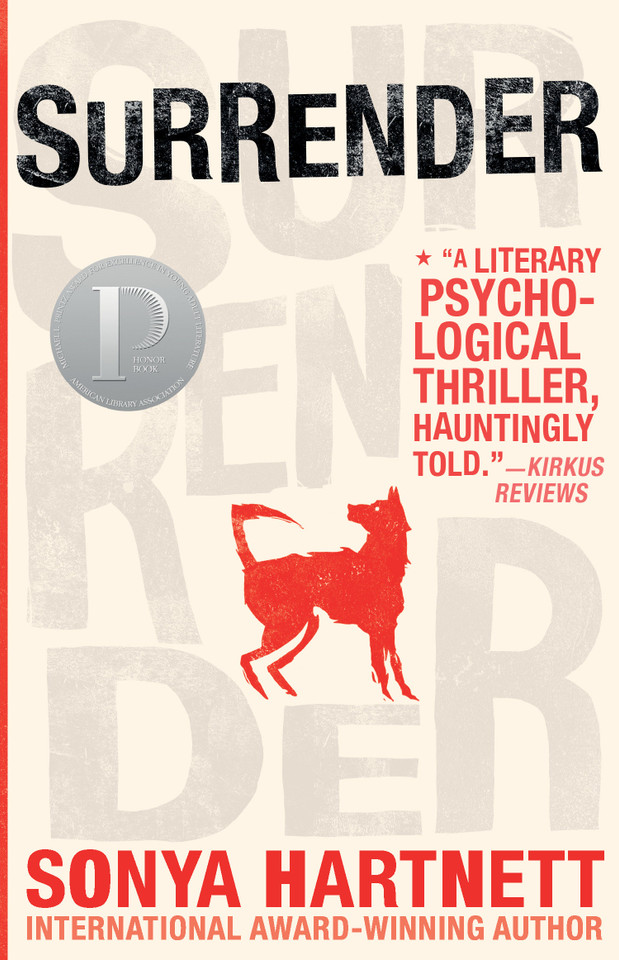 Surrender book cover by Sonya Hartnett