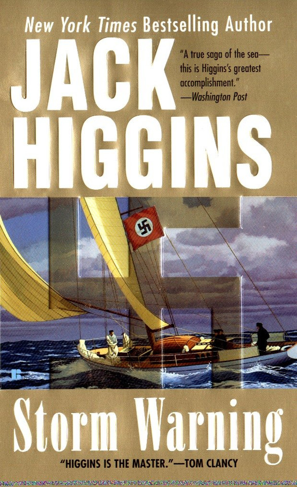Storm Warning book cover by Jack Higgins