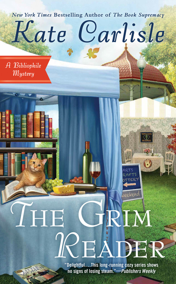 The Grim Reader (Bibliophile Mystery) book cover by Kate Carlisle